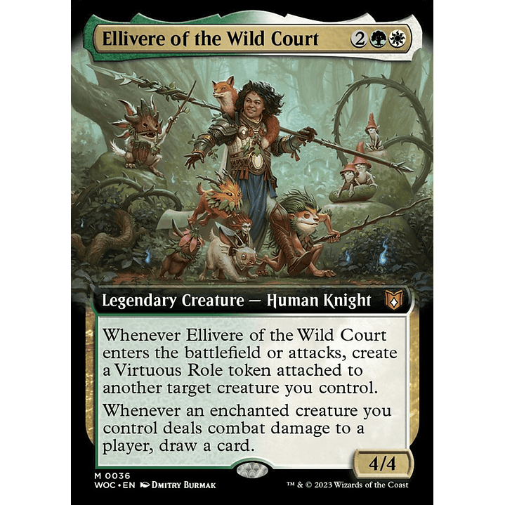 Ellivere of the Wild Court (Extended Art) | Inglés | EX | WOC 1
