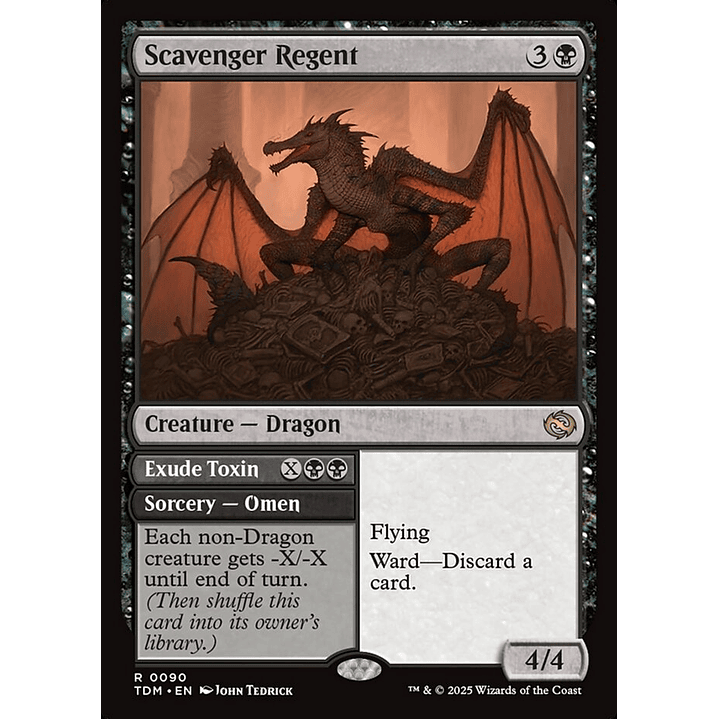 Scavenger Regent // Exude Toxin | Inglés | EX | TDM 1