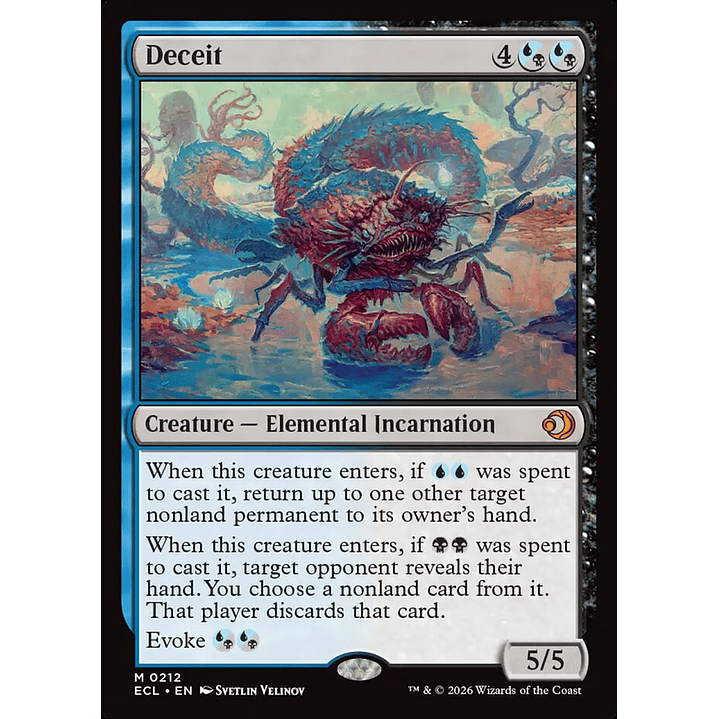 Deceit (foil) | Inglés | NM | ECL 1
