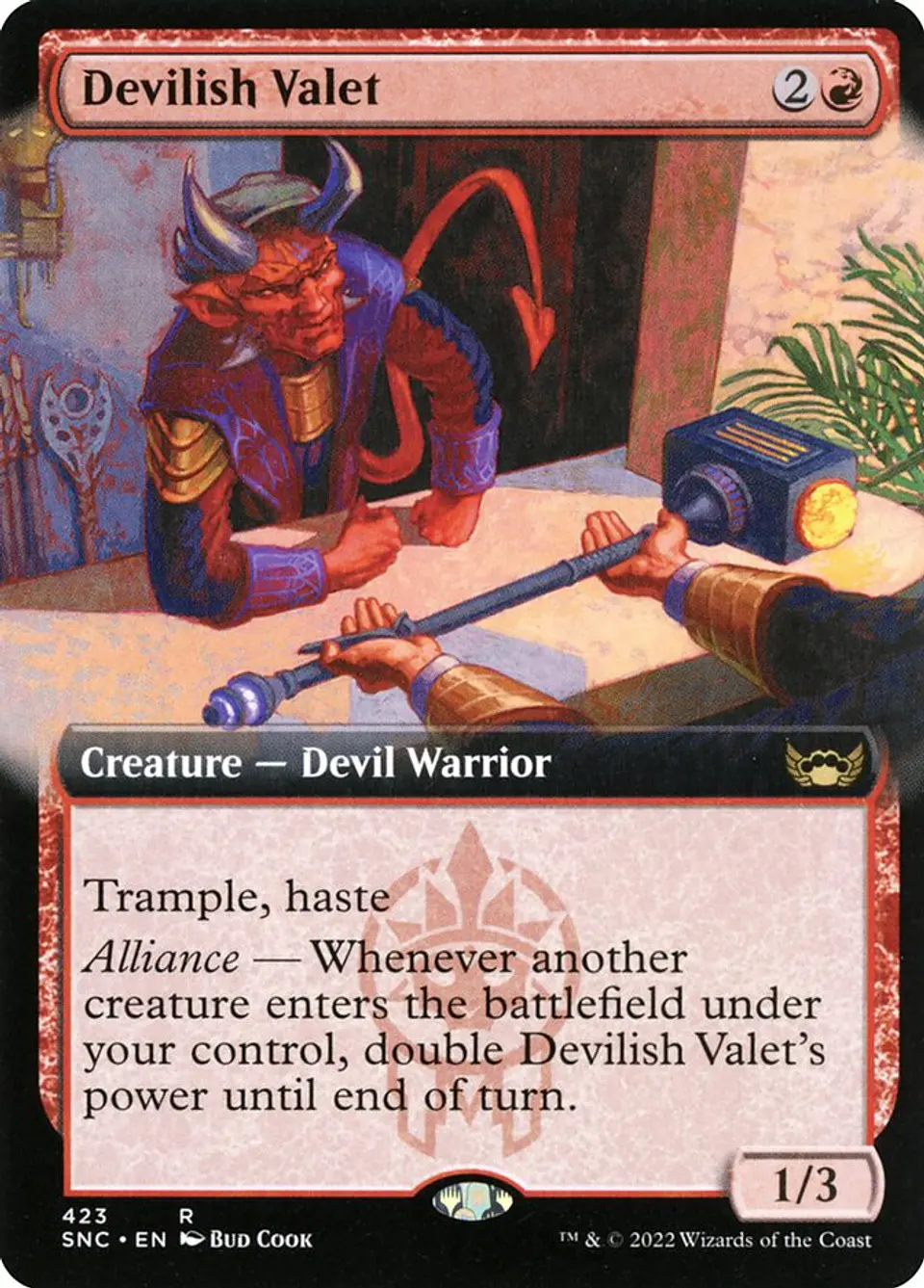 Devilish Valet (Extended Art) | Inglés | NM | SNC 1