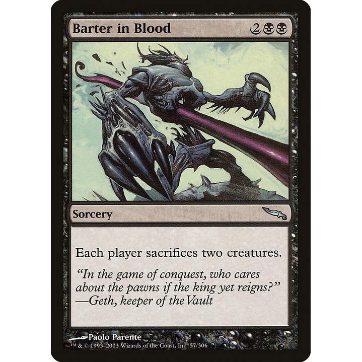 Barter in Blood | Español | VG | MRD 1