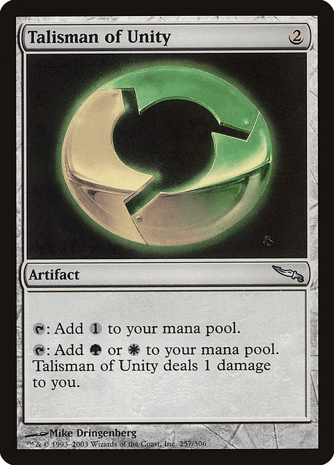 Talisman of Unity | Español | VG | MRD