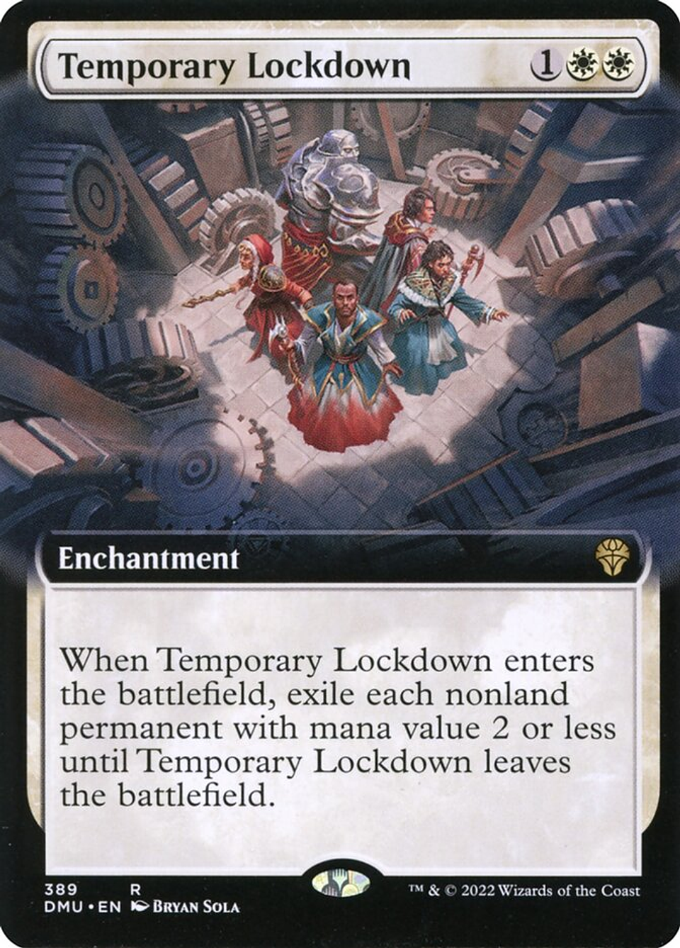 Temporary Lockdown (Extended Art foil) | Inglés | NM | DMU 1