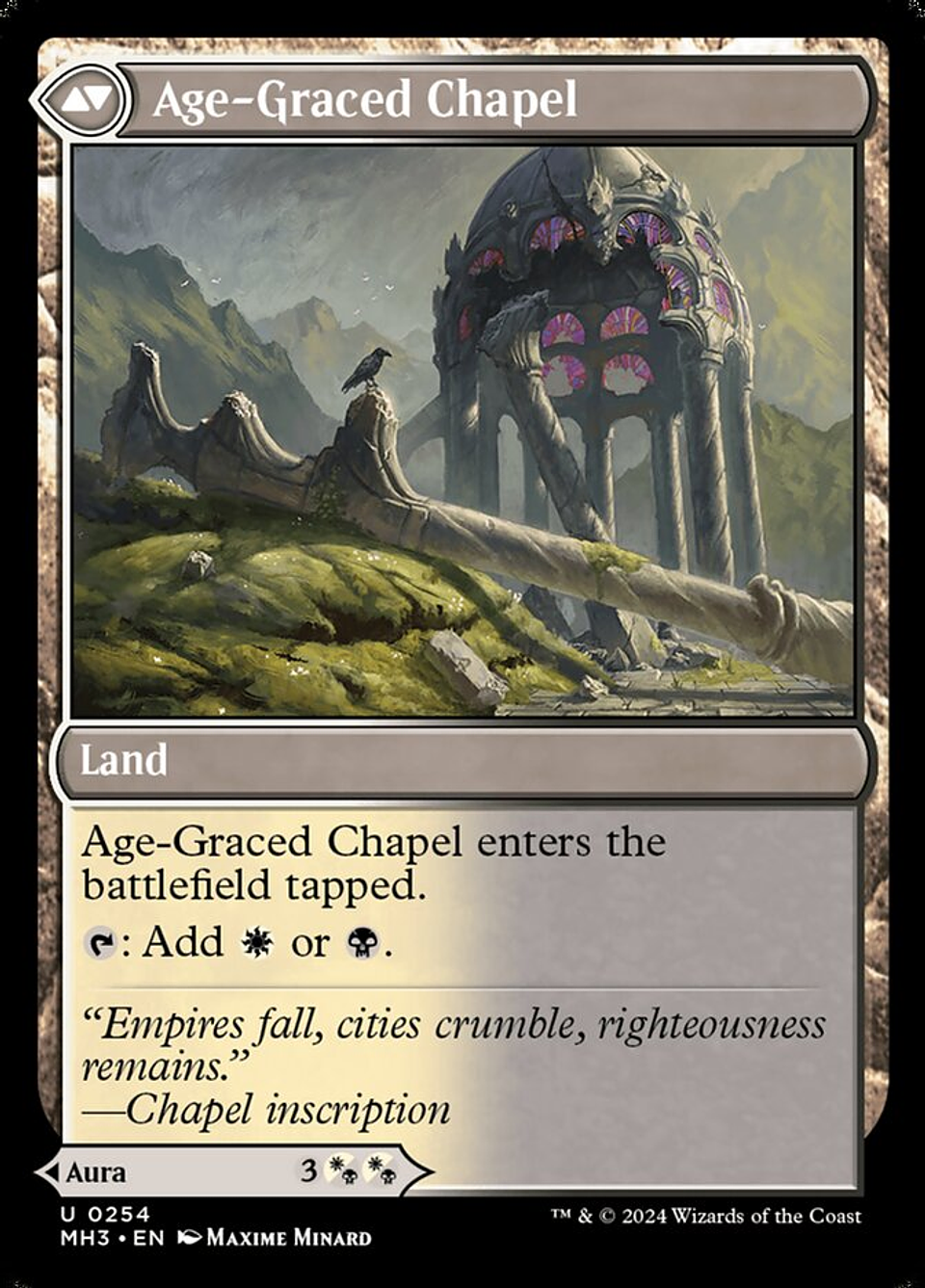 Glasswing Grace // Age-Graced Chapel | Inglés | NM | MH3 2