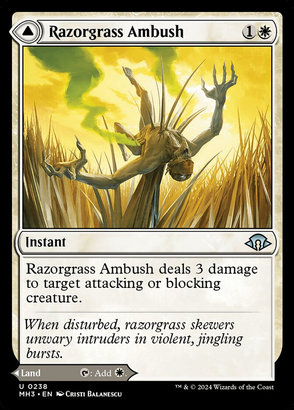 Razorgrass Ambush // Razorgrass Field | Inglés | NM | MH3 1
