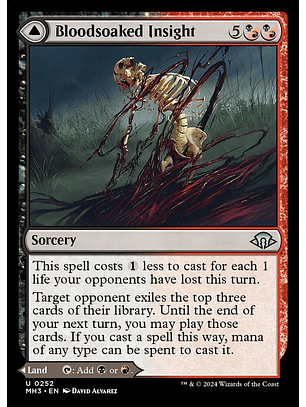 Bloodsoaked Insight // Sanguine Morass | Inglés | NM | MH3