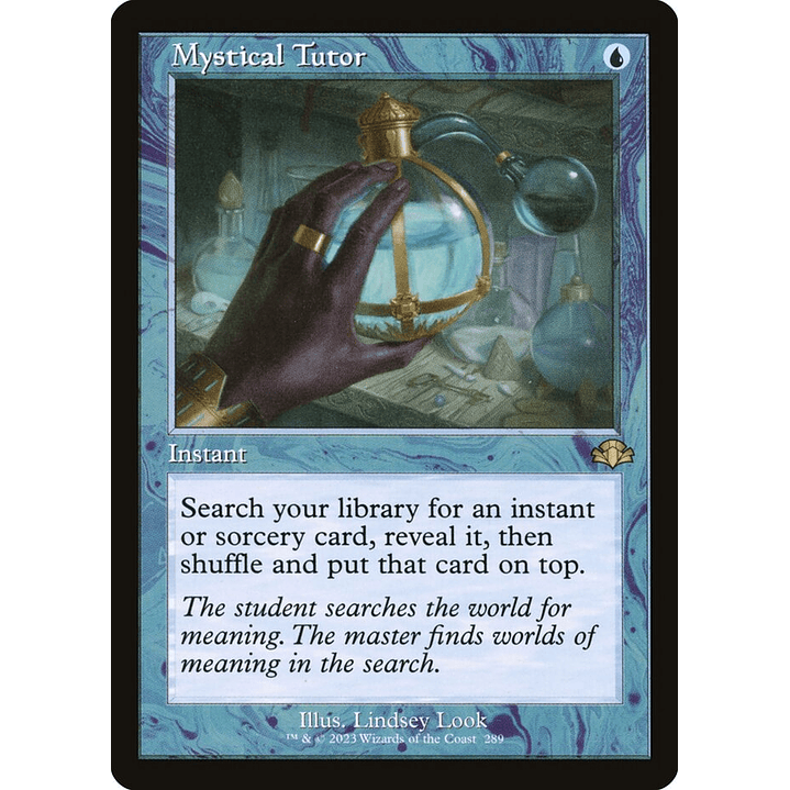 Mystical Tutor (Retro Frame foil) | Español | NM | DMR 1