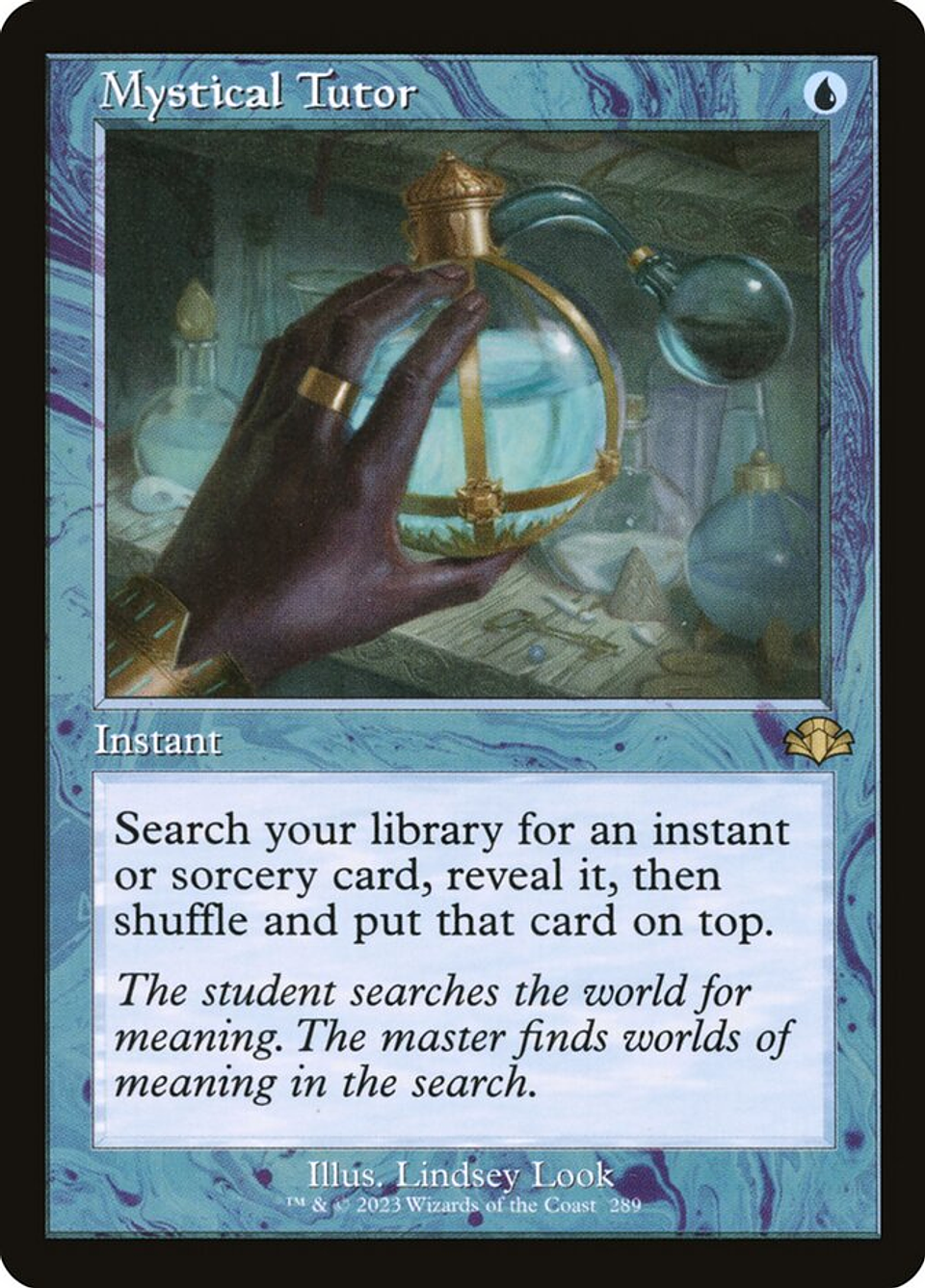 Mystical Tutor (Retro Frame foil) | Español | NM | DMR 1