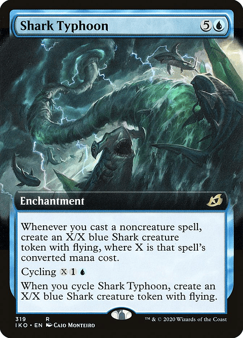 Shark Typhoon (Extended Art) | Español | NM | IKO