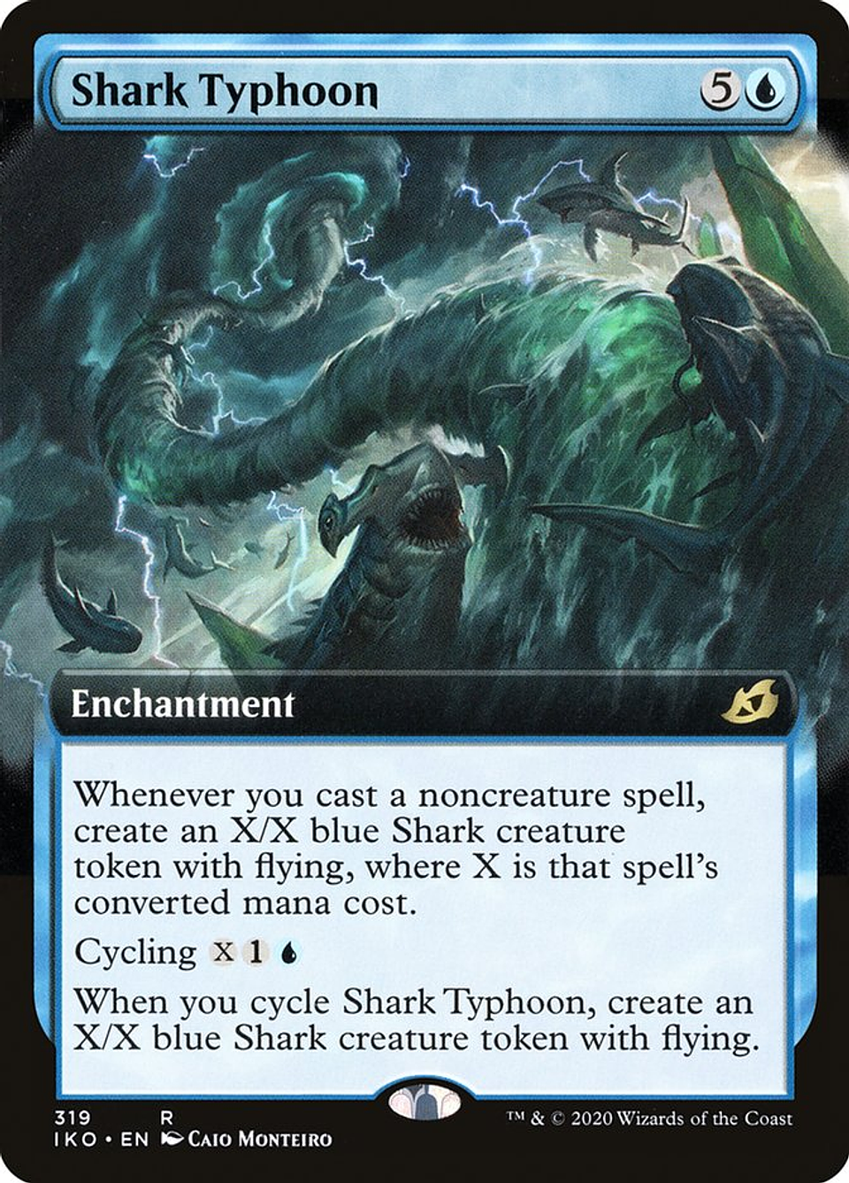 Shark Typhoon (Extended Art) | Español | NM | IKO 1