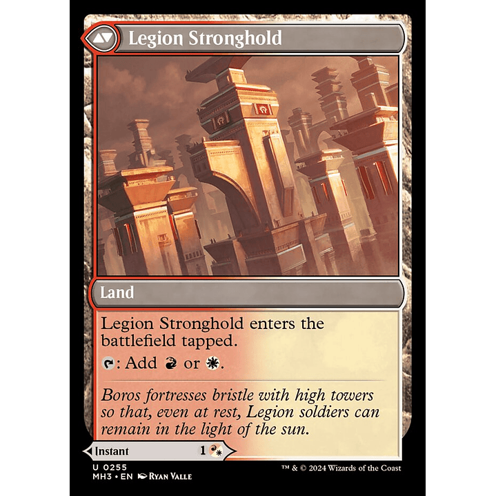 Legion Leadership // Legion Stronghold (foil) | Español | NM | MH3 2