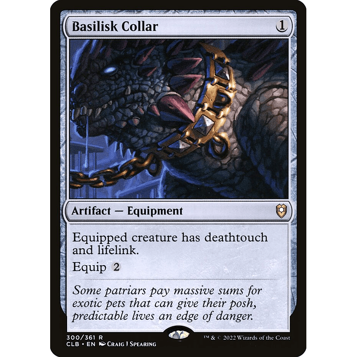 Basilisk Collar | Español | NM | CLB 1