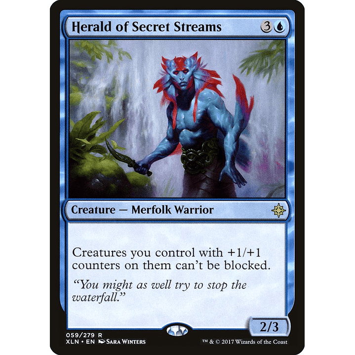Herald of Secret Streams | Español | NM | XLN 1
