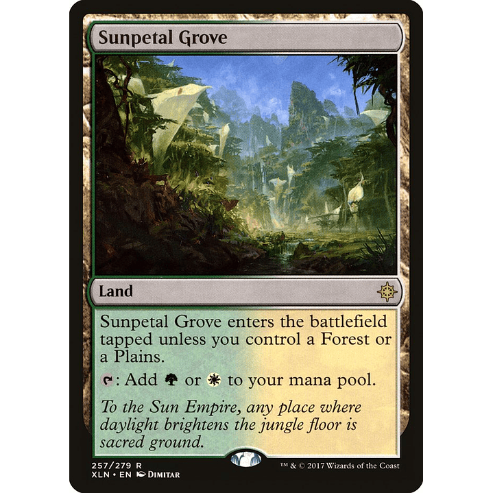 Sunpetal Grove | Español | NM | XLN 1