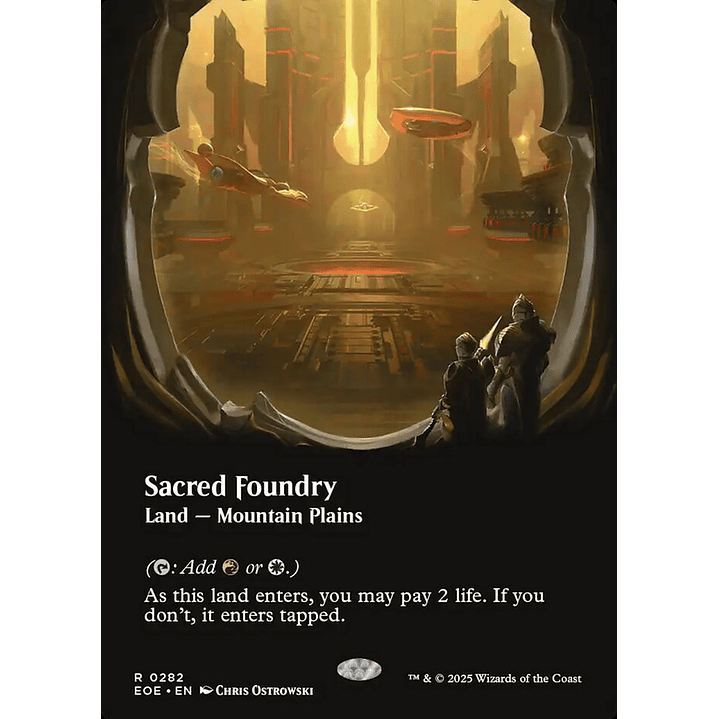 Sacred Foundry (Showcase) | Español | NM | EOE 1