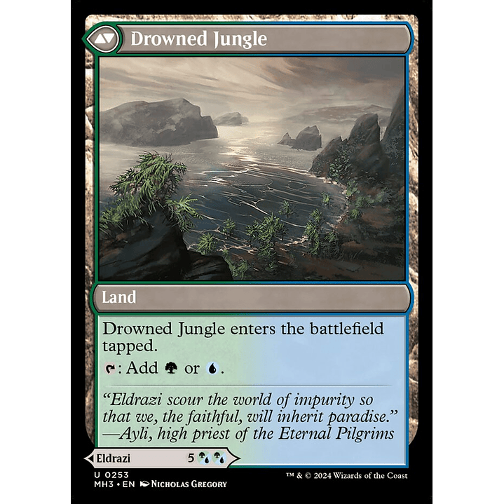 Drowner of Truth // Drowned Jungle | Español | NM | MH3 2