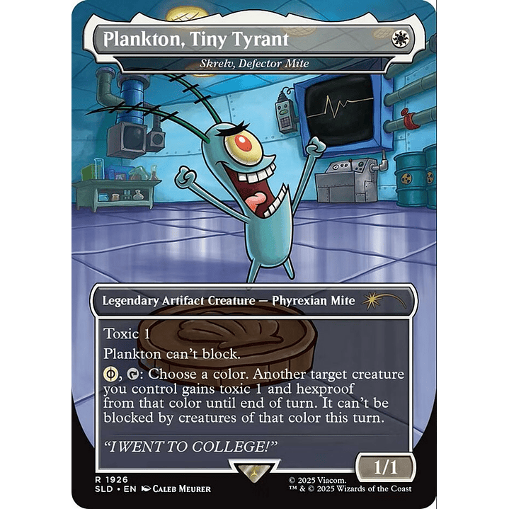 Skrelv, Defector Mite (Borderless foil) | Inglés | NM | SLD 1