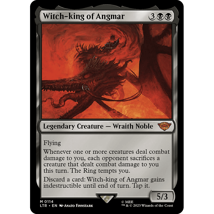 Witch-king of Angmar | Inglés | NM | LTR 1