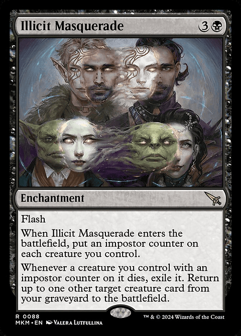 Illicit Masquerade | Inglés | NM | MKM