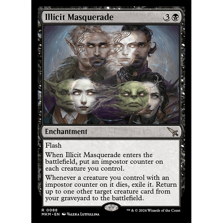 Illicit Masquerade | Inglés | NM | MKM 1