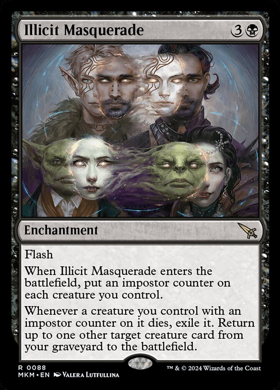 Illicit Masquerade | Inglés | NM | MKM 1