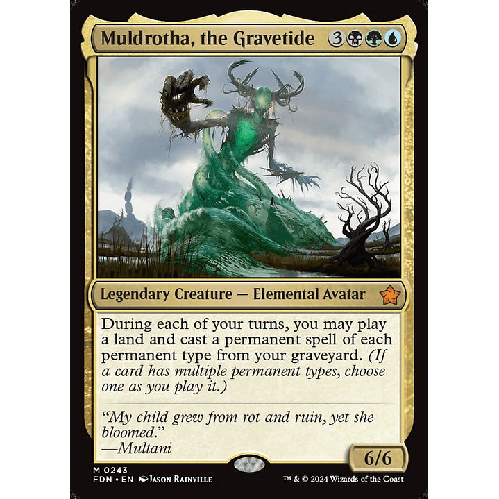 Muldrotha, the Gravetide | Inglés | NM | FDN 1