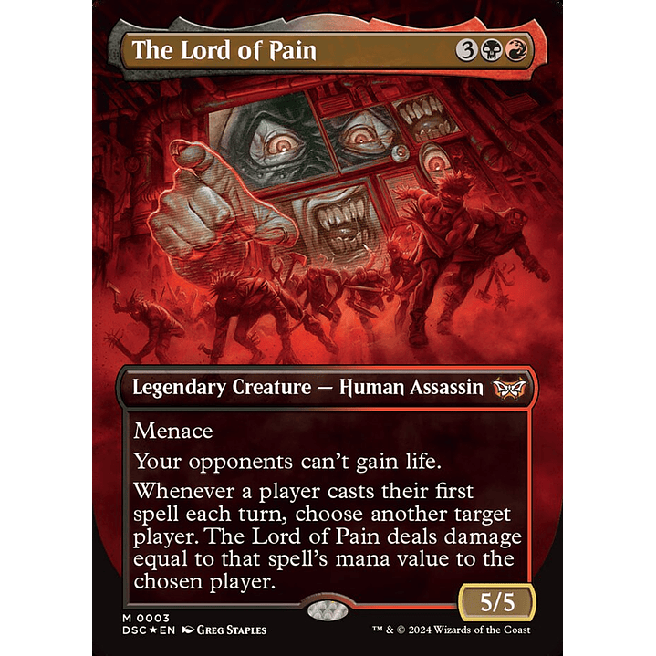 The Lord of Pain (Borderless) | Inglés | NM | DSC 1