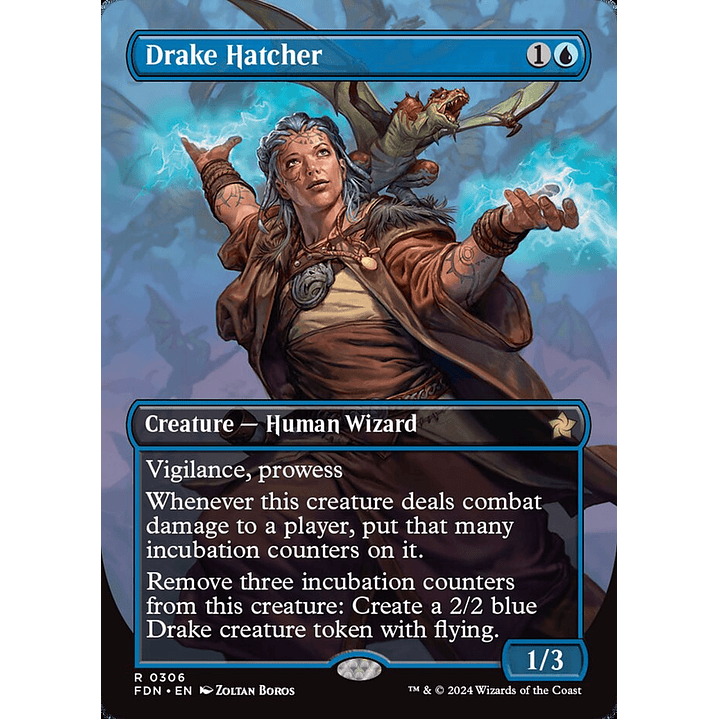 Drake Hatcher (Borderless) | Inglés | NM | FDN 1