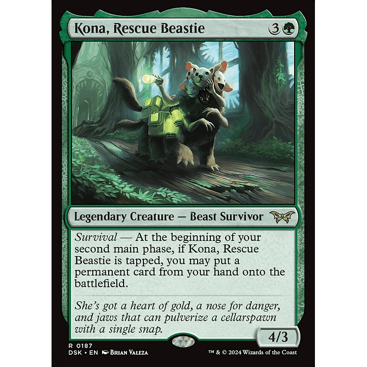 Kona, Rescue Beastie | Inglés | NM | DSK 1