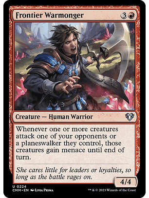 Frontier Warmonger (foil) | Inglés | NM | CMM