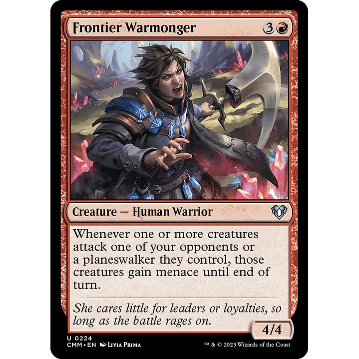 Frontier Warmonger (foil) | Inglés | NM | CMM 1