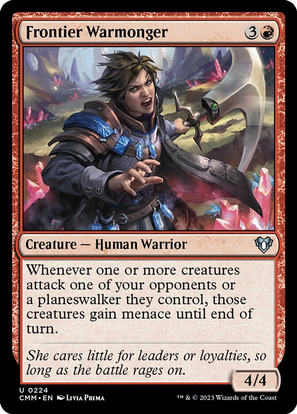 Frontier Warmonger (foil) | Inglés | NM | CMM 1