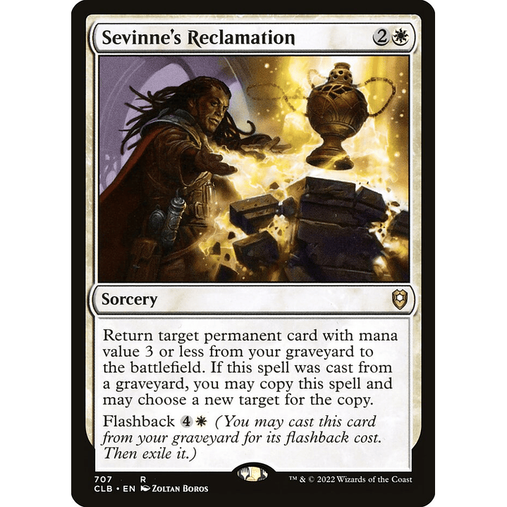 Sevinne's Reclamation | Inglés | NM | CLB 1