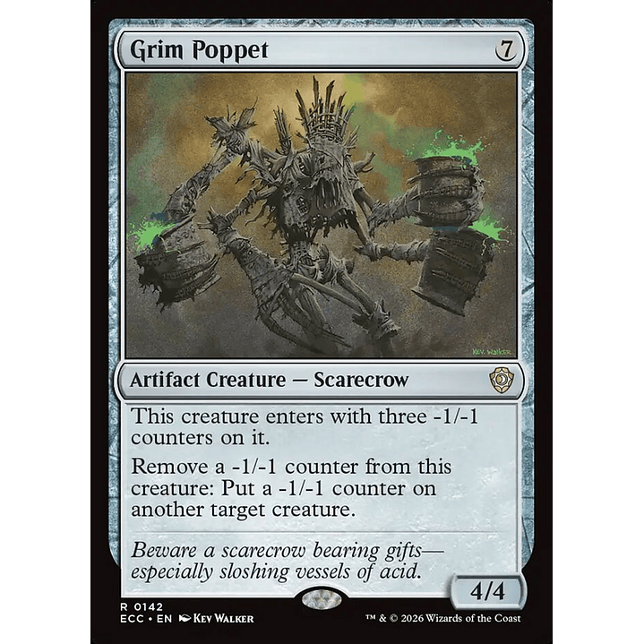 Grim Poppet | Inglés | NM | ECC 1