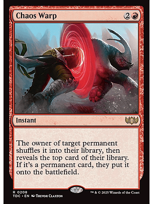 Chaos Warp | Inglés | NM | TDC