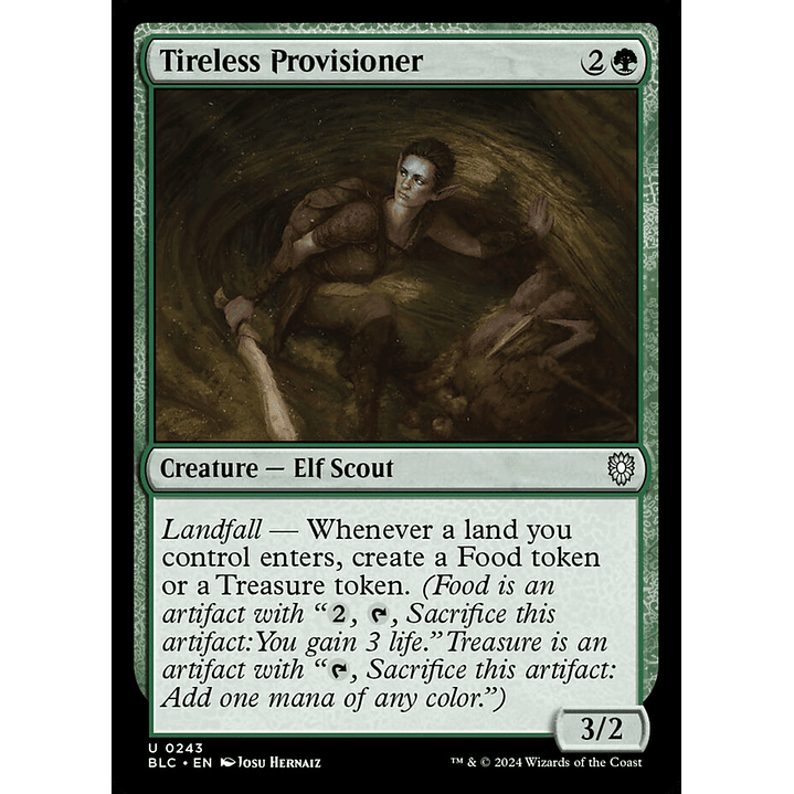 Tireless Provisioner | Inglés | NM | BLC 1