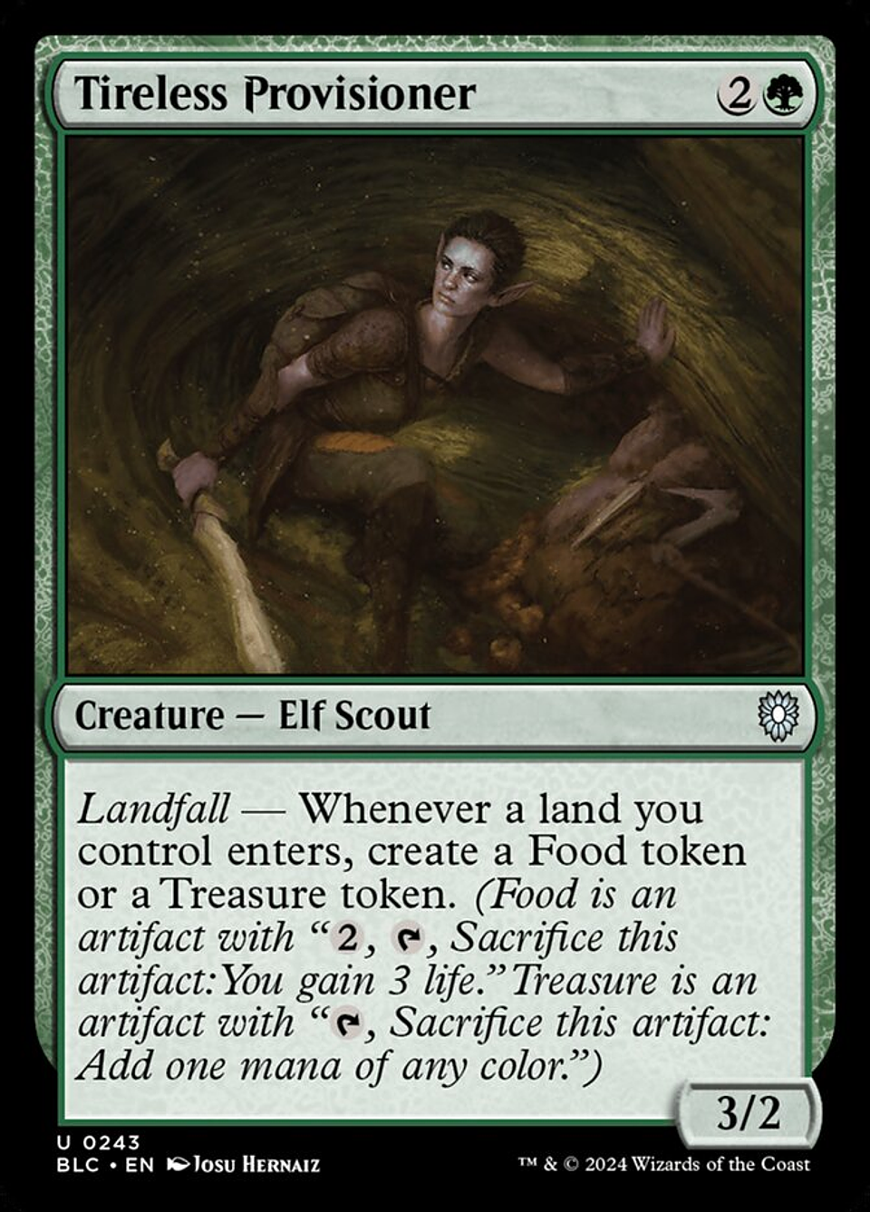 Tireless Provisioner | Inglés | NM | BLC 1