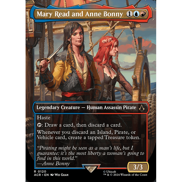 Mary Read and Anne Bonny (Borderless) | Inglés | NM | ACR 1