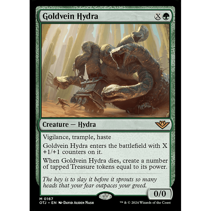 Goldvein Hydra | Inglés | NM | OTJ 1