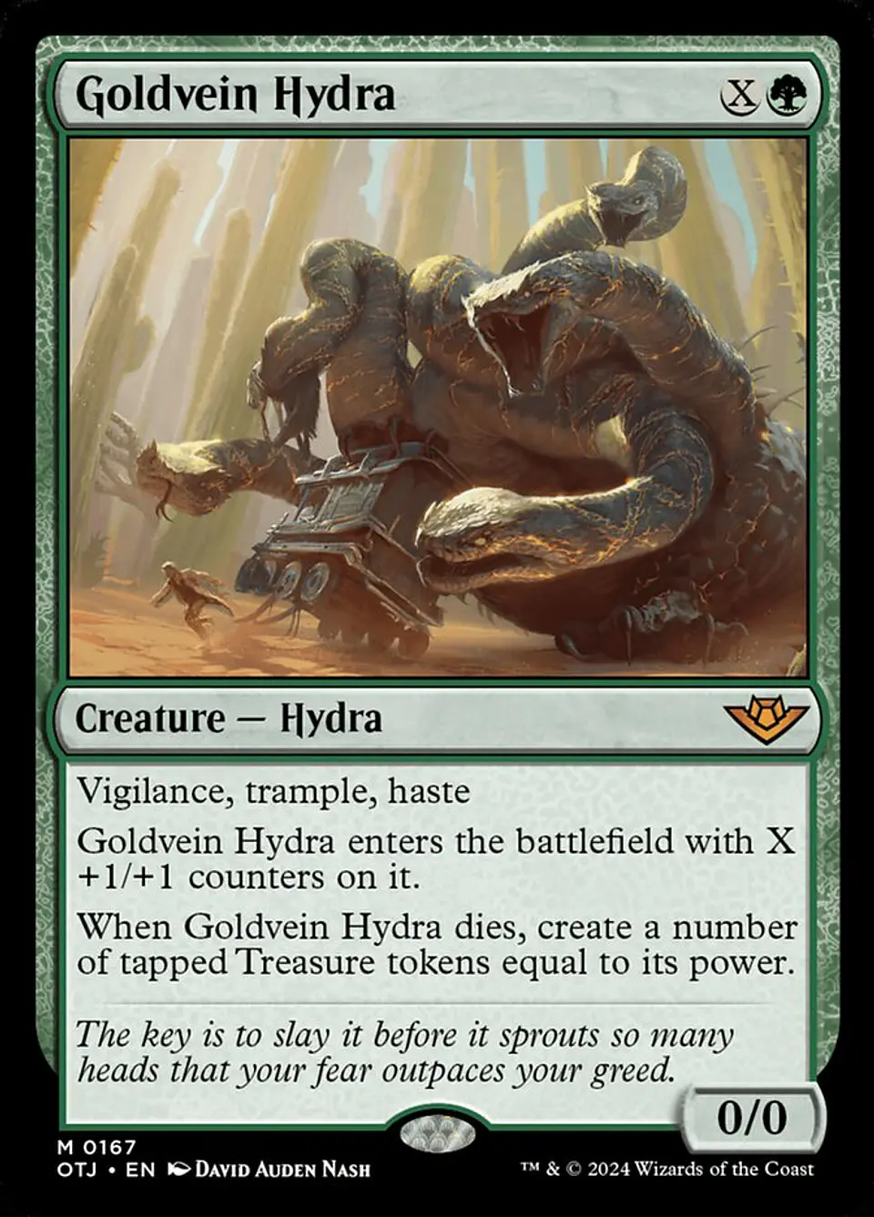 Goldvein Hydra | Inglés | NM | OTJ 1