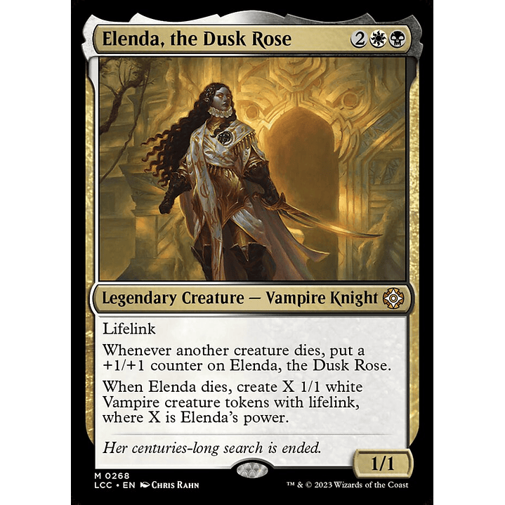 Elenda, the Dusk Rose | Inglés | NM | LCC 1
