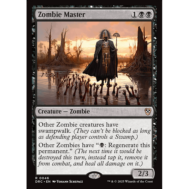 Zombie Master | Inglés | NM | DRC 1