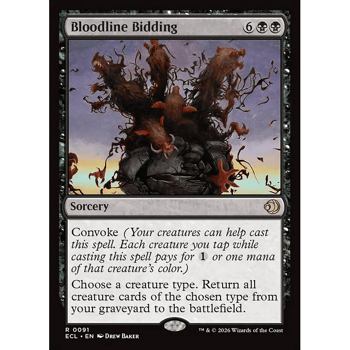 Bloodline Bidding | Inglés | NM | ECL 1