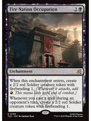 Fire Nation Occupation (foil) | Inglés | NM | TLE