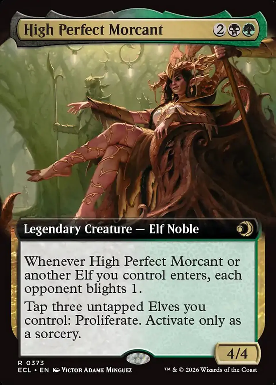 High Perfect Morcant (Extended Art) | Inglés | NM | ECL 1