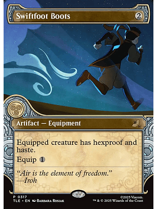 Swiftfoot Boots (Showcase) | Inglés | NM | TLE