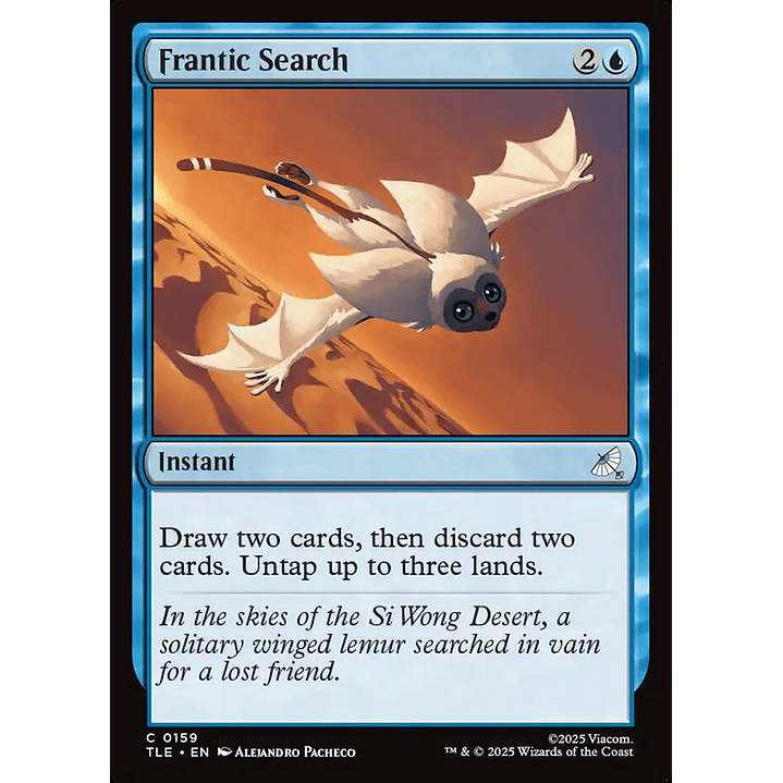 Frantic Search (foil) | Inglés | NM | TLE 1