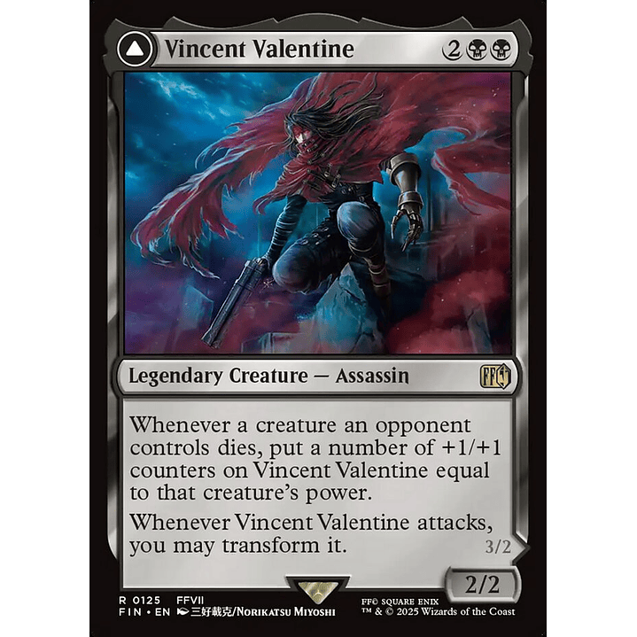 Vincent Valentine // Galian Beast | Inglés | NM | FIN 1