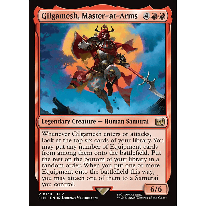 Gilgamesh, Master-at-Arms | Inglés | NM | FIN 1