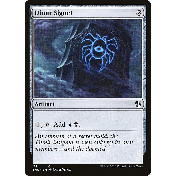 Dimir Signet | Inglés | NM | ZNC 1